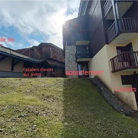 4-6 Personnes Les Gemeaux - Skis Aux Pieds